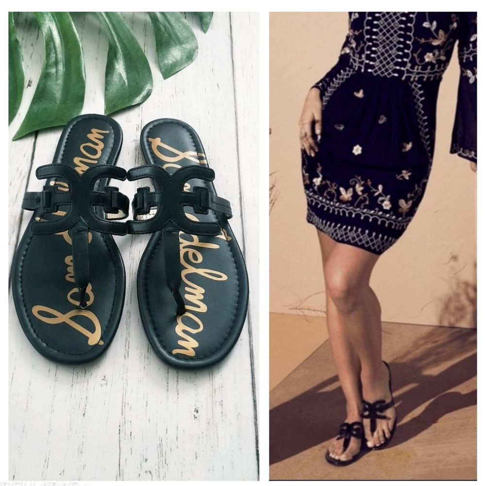 Sam Edelman Black Sandals |SZ•10 - Picture 7 of 7